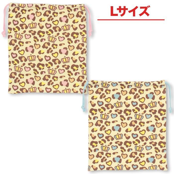 安い ベビードール Babydoll 子供服 ヒョウ柄巾着 Lサイズ 雑貨 キッズ ベビーサイズ