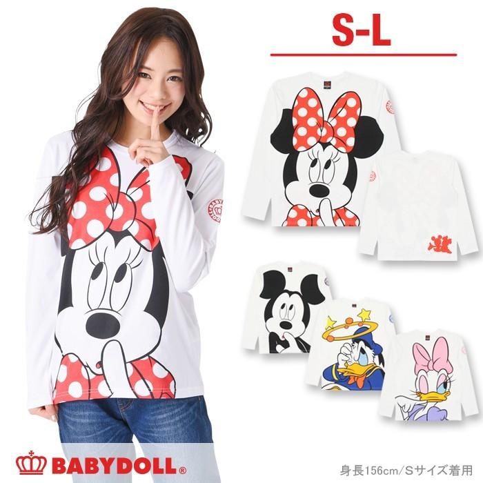 50 Off Sale ベビードール Babydoll 子供服 親子ペア ディズニーキャラクターロンt レディース メンズ 大人 Disney 0226a Babydollヤフー店 通販 Yahoo ショッピング