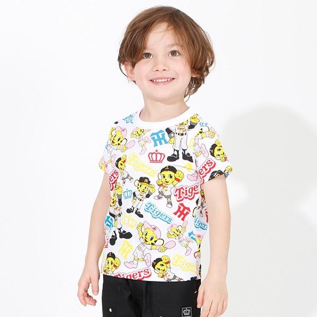 ベビードール Babydoll 子供服 阪神タイガースコラボ キャラクター 総柄 Tシャツ 37k キッズ 男の子 女の子 Babydollヤフー店 通販 Yahoo ショッピング