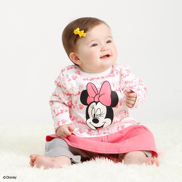 Disney（ディズニー） 綿100% 子供服 3点ギフトセット BOX付き【*DY