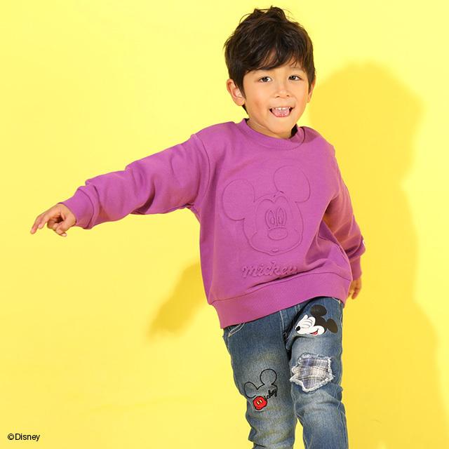 6 16までさらに Off 30 Off Sale ベビードール Babydoll 子供服 ディズニートレーナー エンボス 親子お揃い 4531k キッズ 男の子 女の子 Disney Babydollヤフー店 通販 Yahoo ショッピング
