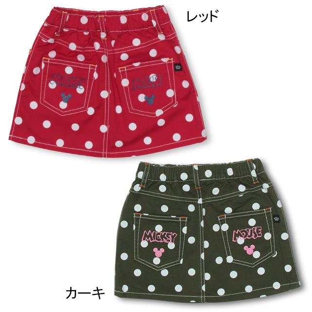 Disney（ディズニー） 子供服 スカート ドット 4649K ベビードール  