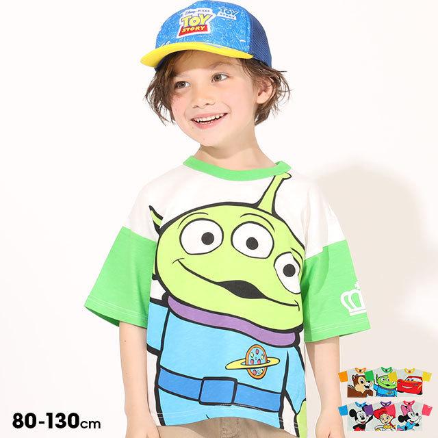 子供服 Tシャツ ネオン Bigキャラ ディズニー 4931k Off Sale ベビードール Babydoll キッズ 男の子 女の子 Disney 新発売