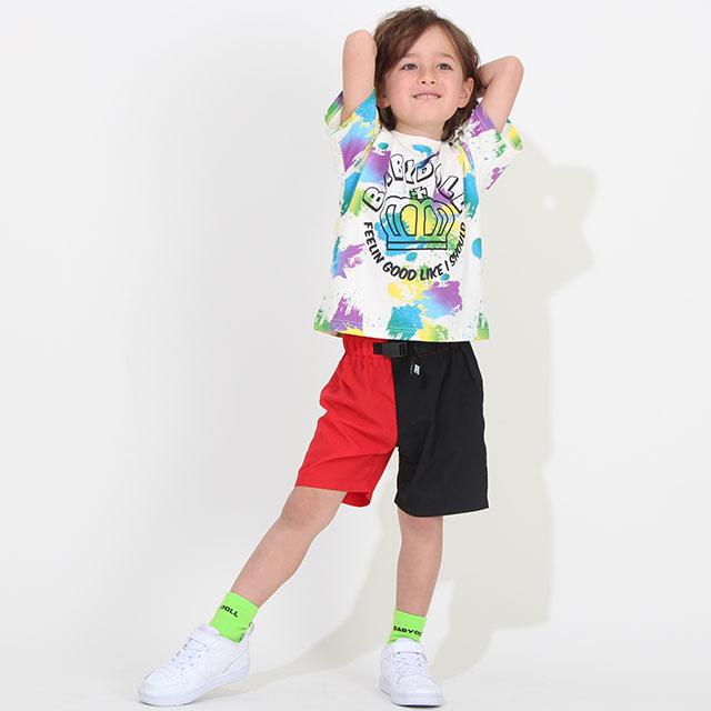 子供服 ベビドハーフパンツ 無地 5038K 税抜990円 ベビードール BABYDOLL キッズ 男の子 女の子 :25350382:BABYDOLLヤフー店 通販 ベビードール 水陸両用サンダル