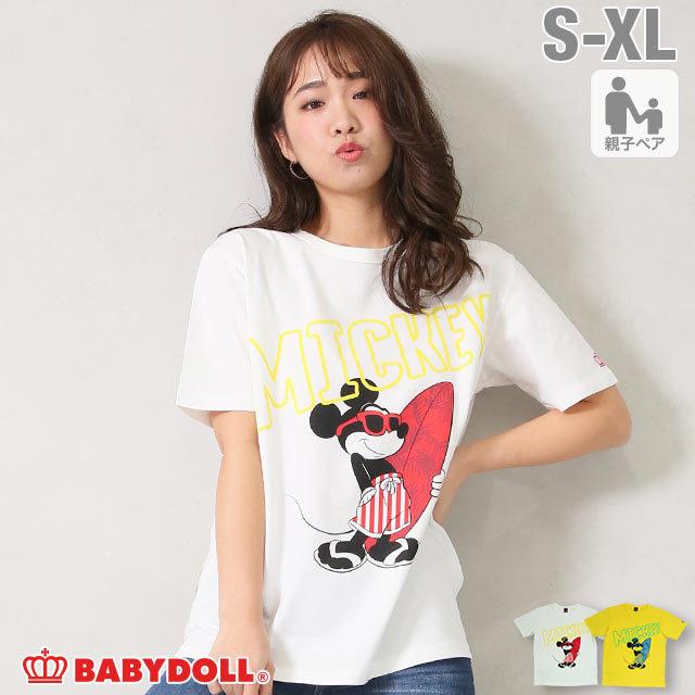 7 19まで税抜990円 限定sale ベビードール Babydoll 子供服 ディズニー Tシャツ キャラサーフ 親子お揃い 5117a 大人 レディース メンズ Disney Babydollヤフー店 通販 Yahoo ショッピング