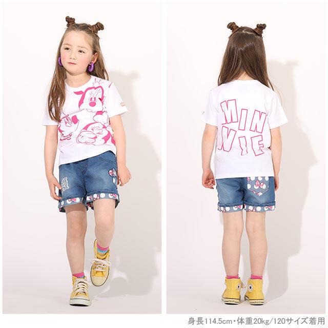 ベビードール Babydoll 子供服 ディズニー ショートパンツ アイコン総柄デニム 5169k キッズ 男の子 女の子 Disney Babydollヤフー店 通販 Yahoo ショッピング