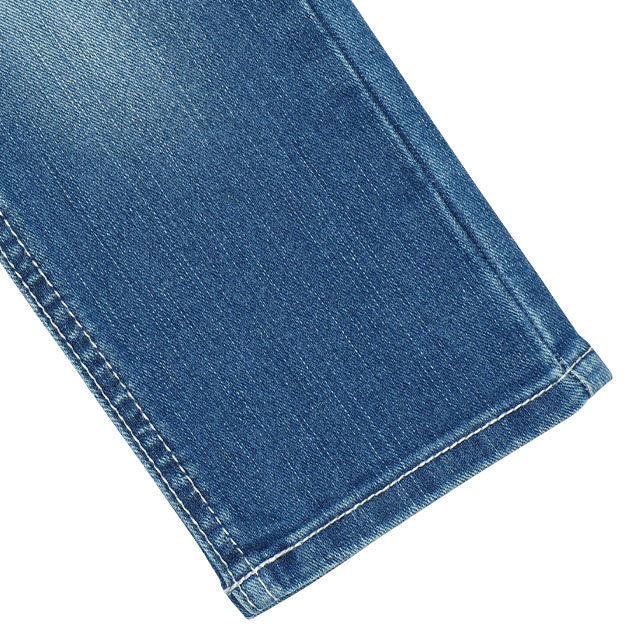 Disney（ディズニー） 子供服 ロングパンツ ワッペン デニムパンツ