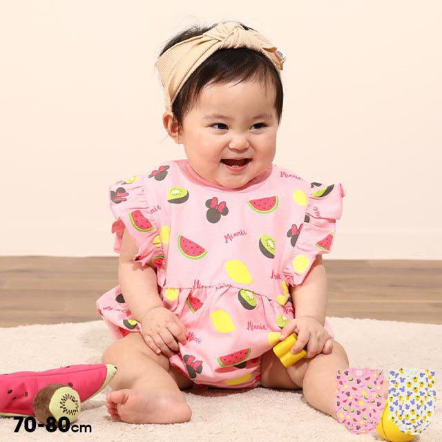 子供服 ロンパース フリル袖 総柄 ぽってり ディズニー 6308b Off Sale ベビードール Babydoll ベビーサイズ 女の子 Disney Babydollヤフー店 通販 Yahoo ショッピング