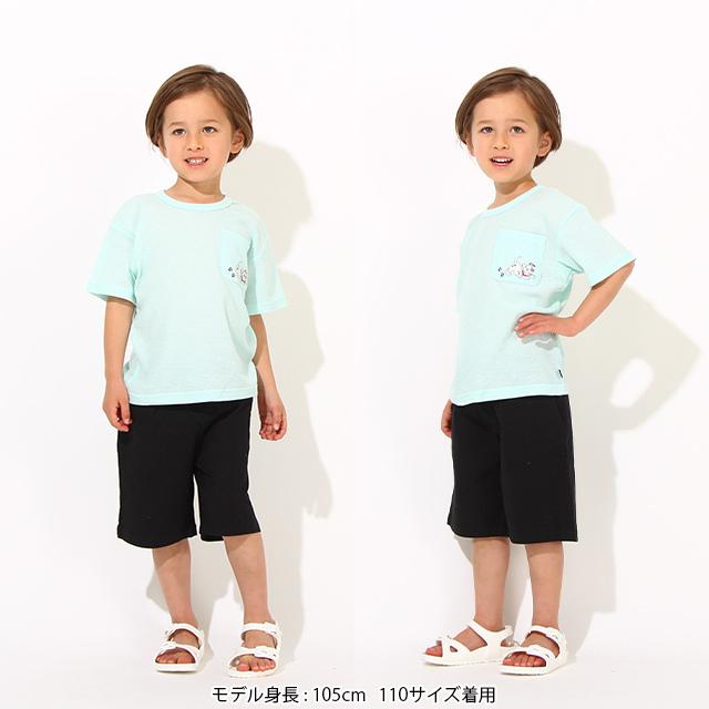 子供服 Tシャツ ワンポイント刺繍 メッシュ ディズニー 6840K 50%OFF SALE ベビードール BABYDOLL キッズ 女の子 DISNEY｜babydoll-y｜20