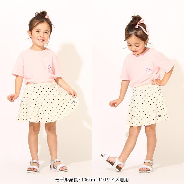 子供服 Tシャツ ワンポイント刺繍 メッシュ ディズニー 6840K 50%OFF SALE ベビードール BABYDOLL キッズ 女の子 DISNEY｜babydoll-y｜23