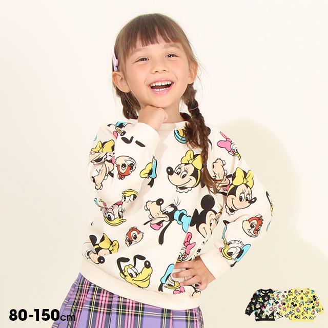 Disney ディズニー 親子ペア トレーナー 親子お揃い 子供服 総柄 通販 