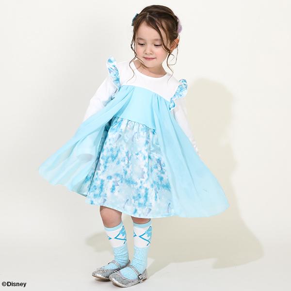 Disney（ディズニー） エルサ ドレス キッズ 女の子 アナと雪の女王