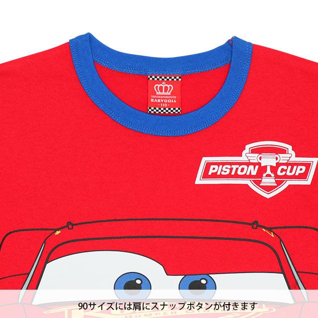 子供服 Tシャツ カーズ-BIGフェイス ディズニー 9188K ベビードール BABYDOLL キッズ 男の子 女の子 DISNEY｜babydoll-y｜04