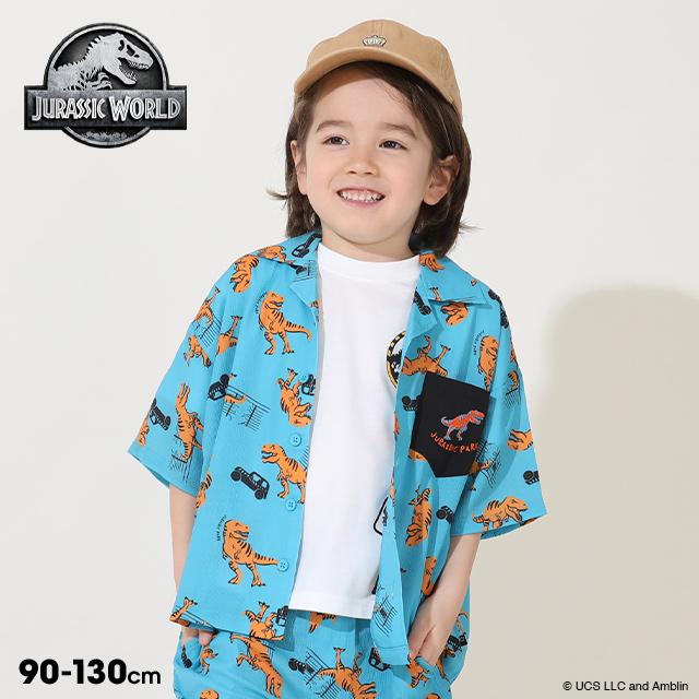 BABYDOLL 子供服 シャツ ジュラシックワールド 総柄 9400K （ボトムス 
