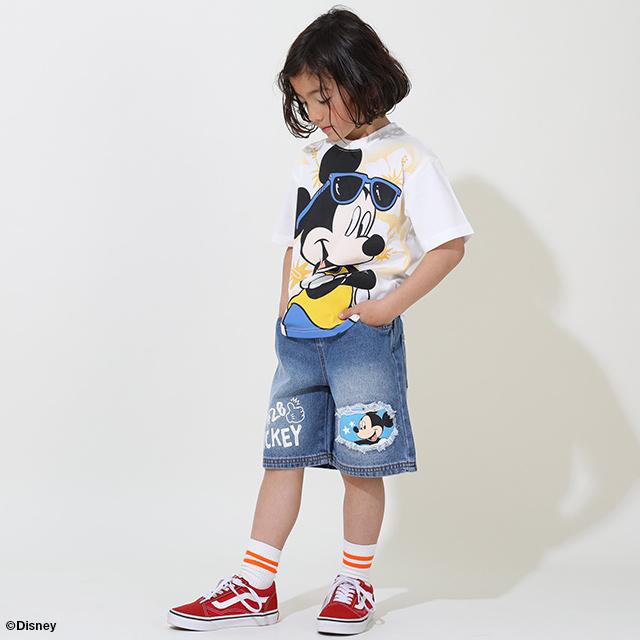 子供服 ハーフパンツ ディズニー クラッシュデニム 9462K キッズ 男の子 女の子 DISNEY ボトムス ベビードール BABYDOLL｜babydoll-y｜12