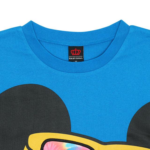 子供服 Tシャツ 親子お揃い ディズニー サングラスレンチキュラー 9464A 大人 レディース メンズ トップス 親子ペア ベビードール BABYDOLL｜babydoll-y｜07