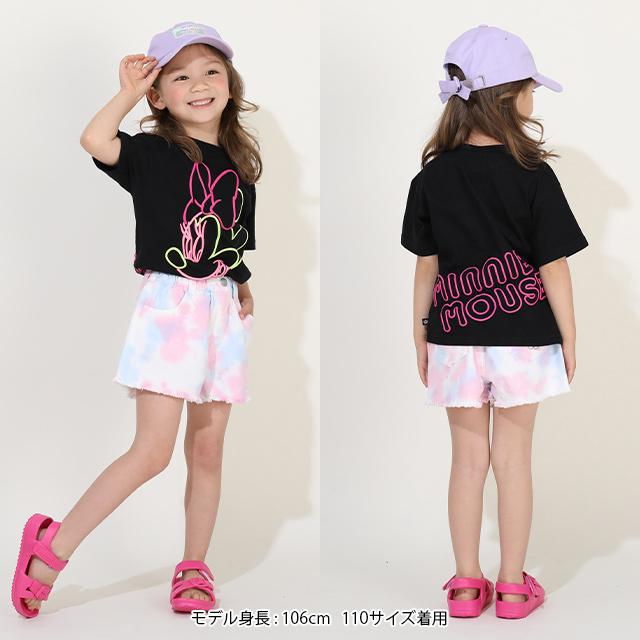 子供服 Tシャツ 親子お揃い ディズニー ネオン発泡 9536K キッズ 男の子 女の子 DISNEY★Collection ベビードール BABYDOLL｜babydoll-y｜12