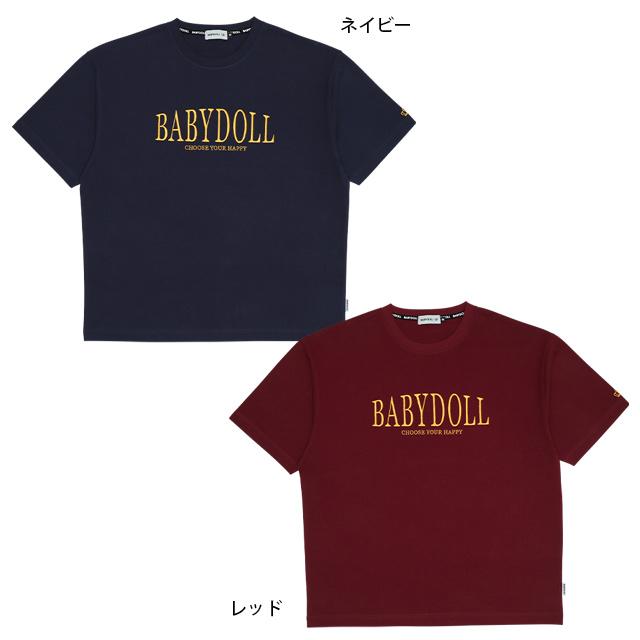 子供服 Tシャツ 刺繍ロゴ 9581A 大人 レディース メンズ ベビードール BABYDOLL｜babydoll-y｜04