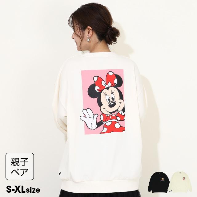 Disney ディズニー 親子ペア トレーナー 親子お揃い Disney ディズニー 親子ペア トレーナー 親子お揃い