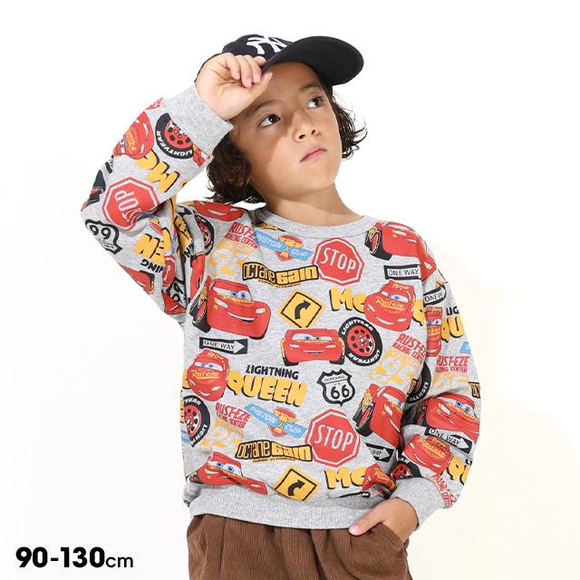 Disney カーズ 服 ディズニー トレーナー 子供 キッズ 男の子 女の子 