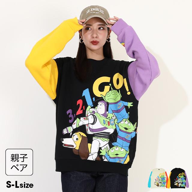 Disney（ディズニー） 親子ペア トレーナー トイストーリー 親子お揃い