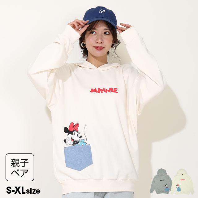 【最終値下げ】ディズニーペアパーカー Disney（ディズニー） 親子ペア パーカー 親子お揃い レディース