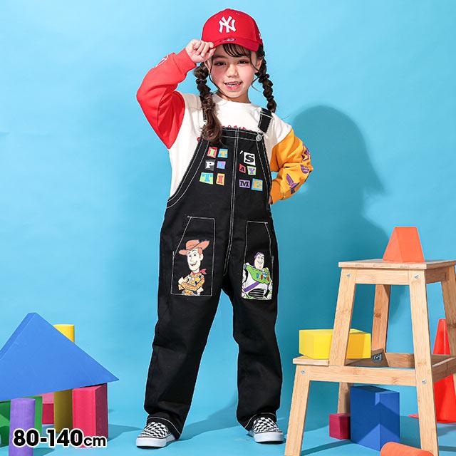 Disney ディズニー トイストーリー サロペット キッズ 男の子 女の子 