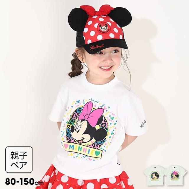 Disney（ディズニー） 親子ペア Tシャツ キッズ 綿100% 男の子 女の子