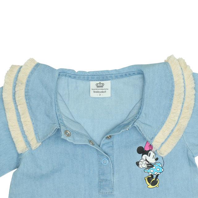 Disney（ディズニー） ベビー セットアップ 女の子 デニム 0298B 20 