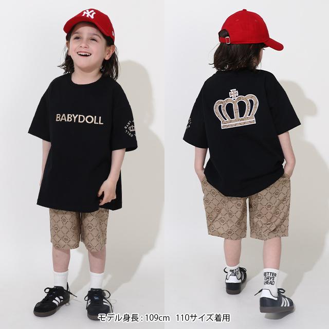 BABYDOLL（ベビードール） 親子ペア Tシャツ キッズ 男の子 女の子 綿