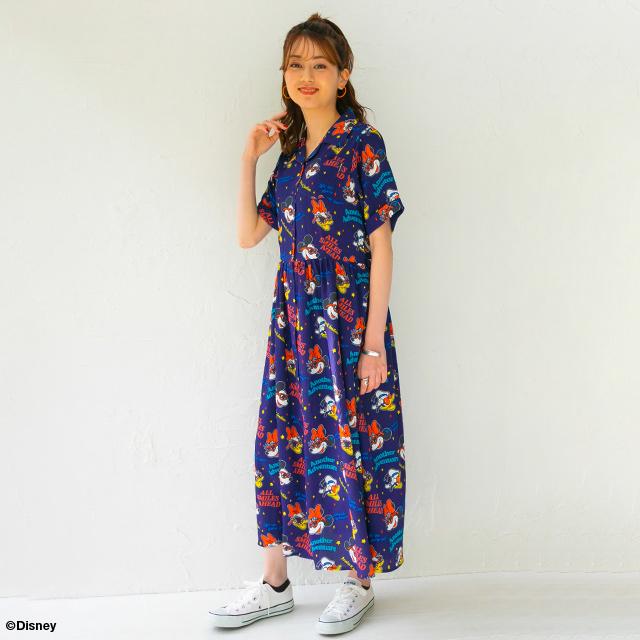 Disney ディズニー 親子ペア ワンピース 大人 レディース 子供服 Disney ディズニー 親子ペア ワンピース 大人 レディース 子供服