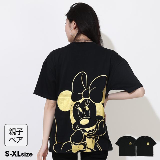 Disney（ディズニー） 親子ペア Tシャツ レディース メンズ 綿100