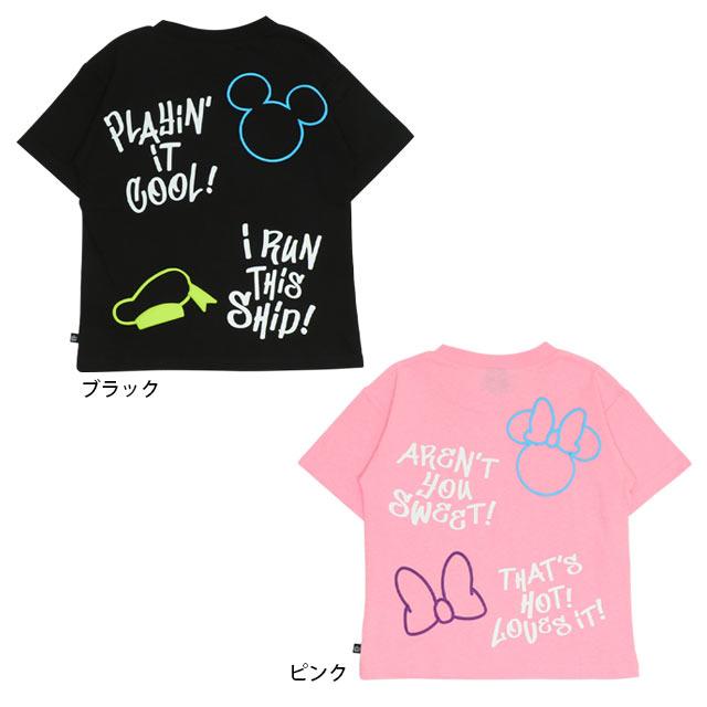 Disney（ディズニー） 親子ペア Tシャツ キッズ 綿100% ミッキー