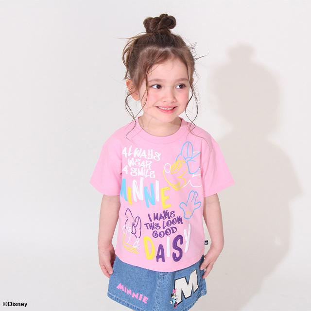 Disney（ディズニー） 親子ペア Tシャツ キッズ 綿100% ミッキー