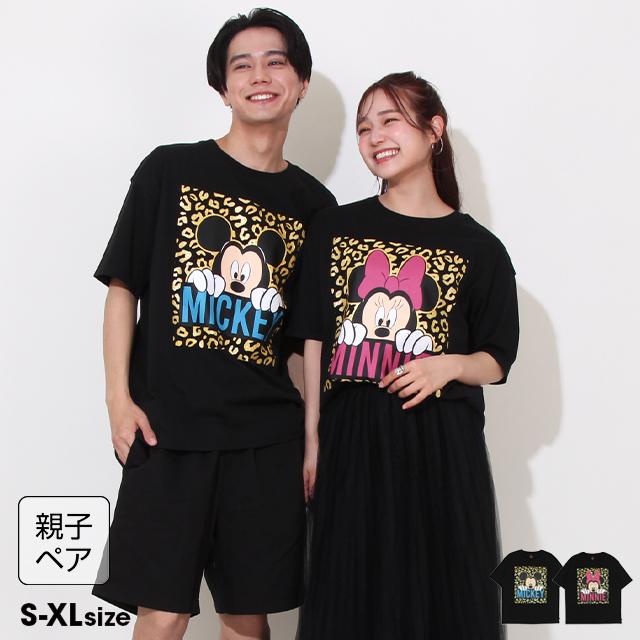 Disney（ディズニー） 親子ペア ミッキー ミニー Tシャツ 大人 メンズ