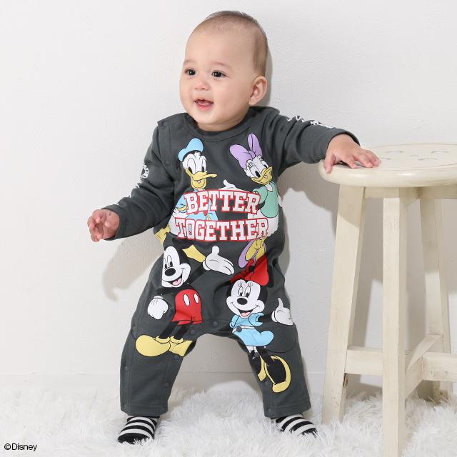 Disney（ディズニー） 綿100% ロンパース ベビーサイズ 子供服 BIG