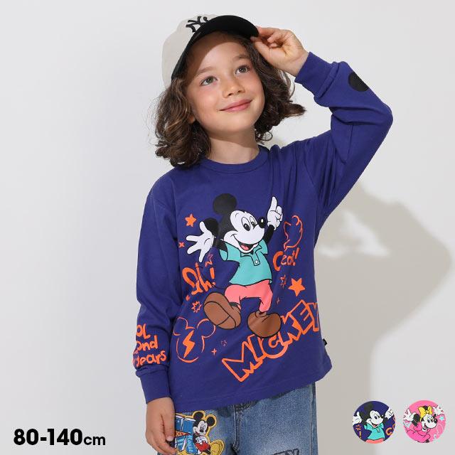 大特価 ベビー服 キッズ服 80cm 女の子 大量 まとめ売り Disney（ディズニー） ロンT キッズ 子供服 綿100％ 男の子 女の子