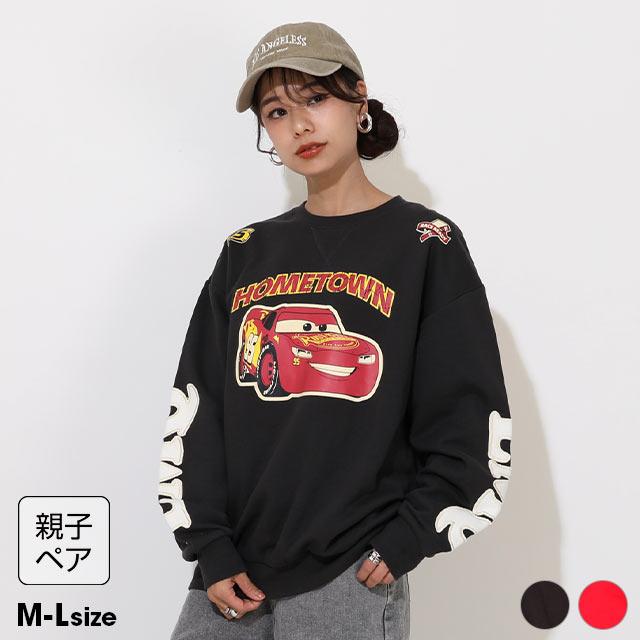 Disney（ディズニー） 親子ペア トレーナー レディース メンズ カーズ