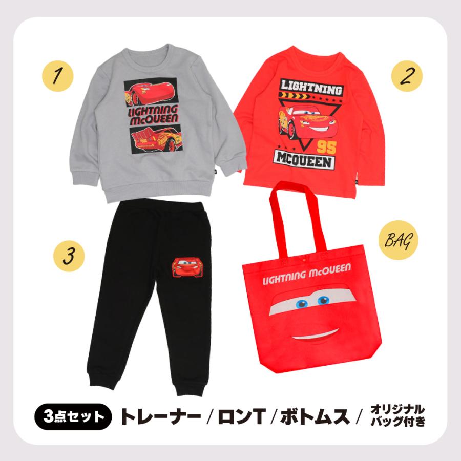 Disney（ディズニー） カーズ キッズ 3点セット セットアップ 