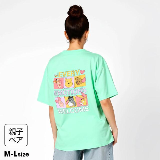 Disney（ディズニー） 親子ペア Tシャツ レディース プーさん 大人 綿