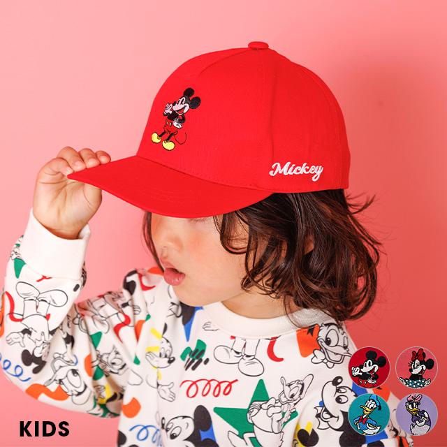 Disney（ディズニー） キャップ キッズ 帽子 ミッキー ミニー カラー