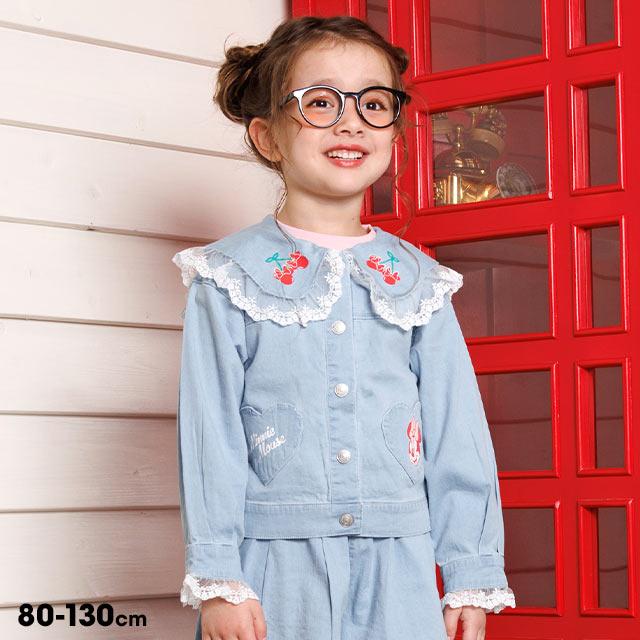 Disney（ディズニー） ジャケット キッズ 子供服 女の子 レース フリル