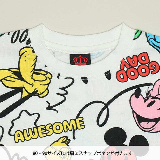 Disney（ディズニー） 親子ペア Tシャツ キッズ 綿100% ミニー