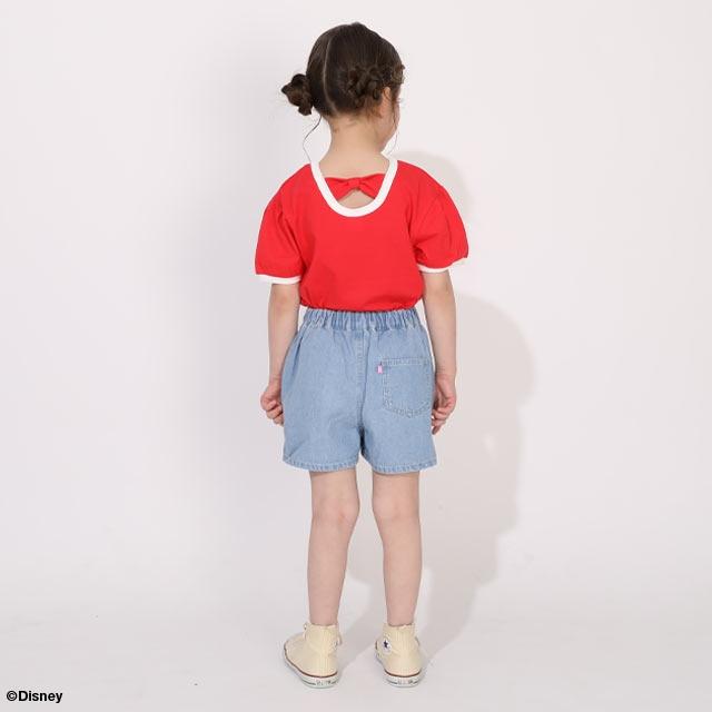 Disney（ディズニー） Tシャツ キッズ 女の子 ミニー 春夏 半袖 子供服