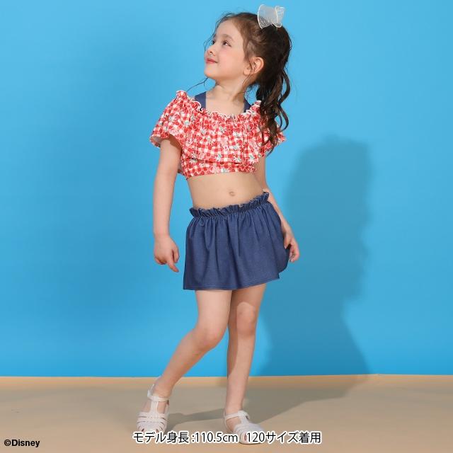 Disney（ディズニー） ミニー 水着 子供 キッズ 女の子 スイムウェア 