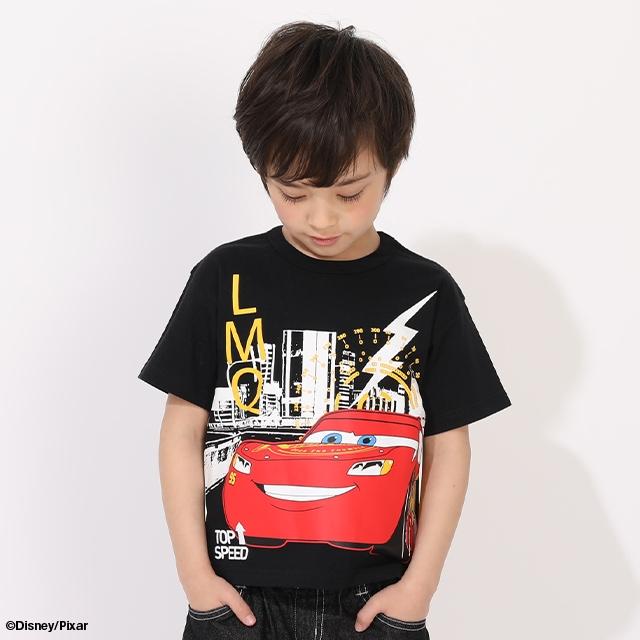 Disney（ディズニー） カーズ 子供服 Tシャツ 男の子 キッズ 半袖 綿