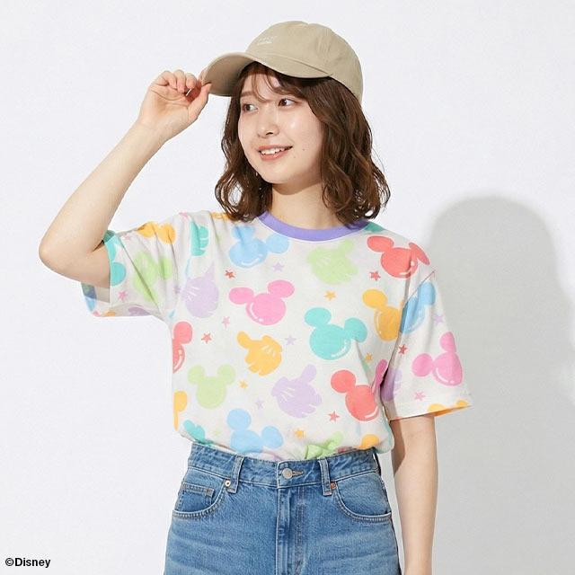 Disney（ディズニー） 親子ペア Tシャツ レディース トップス 半袖t