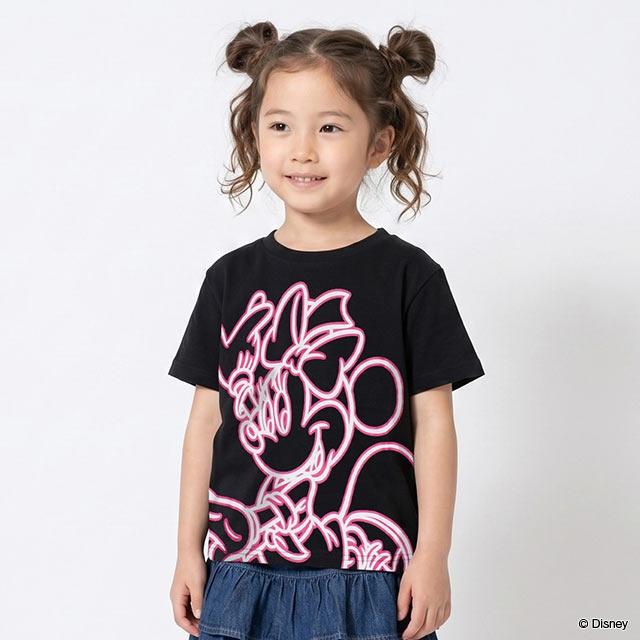 Disney（ディズニー） 親子ペア Tシャツ キッズ 女の子 男の子