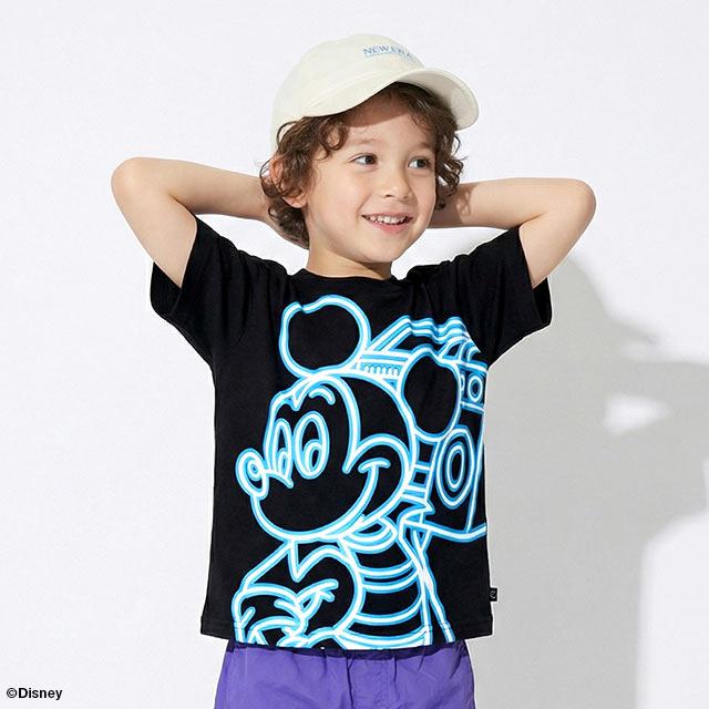 Disney（ディズニー） 親子ペア 子供服 Tシャツ 女の子 男の子 キッズ