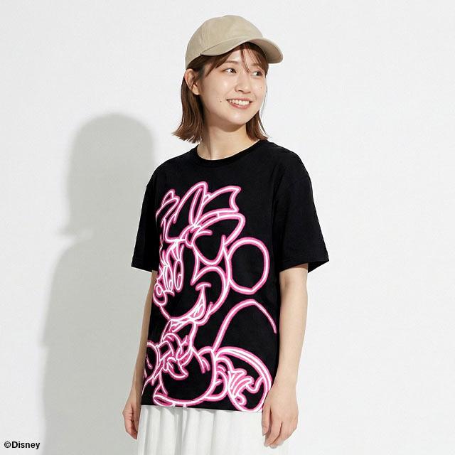 Disney（ディズニー） 親子ペア Tシャツ レディース メンズ 半袖 大人